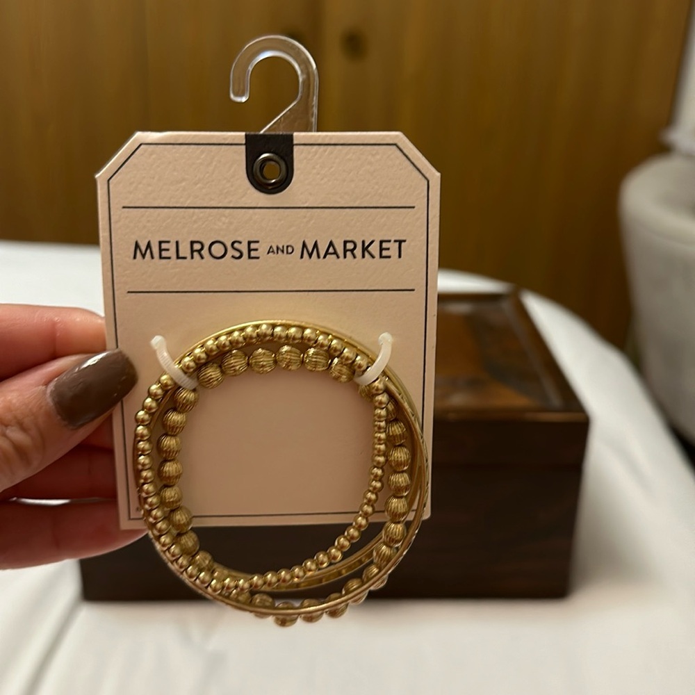 NWT Melrose and Market Bangle and Bracelet Set
